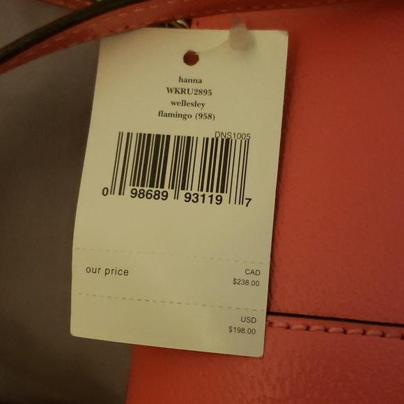 Kate Spade bag, medium sized flamingo - Picture 2 of 3